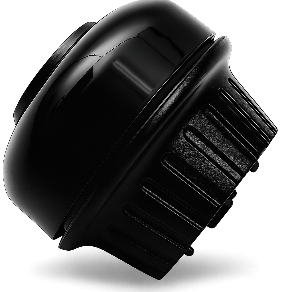 Fietsbel Edge Turney - zwart