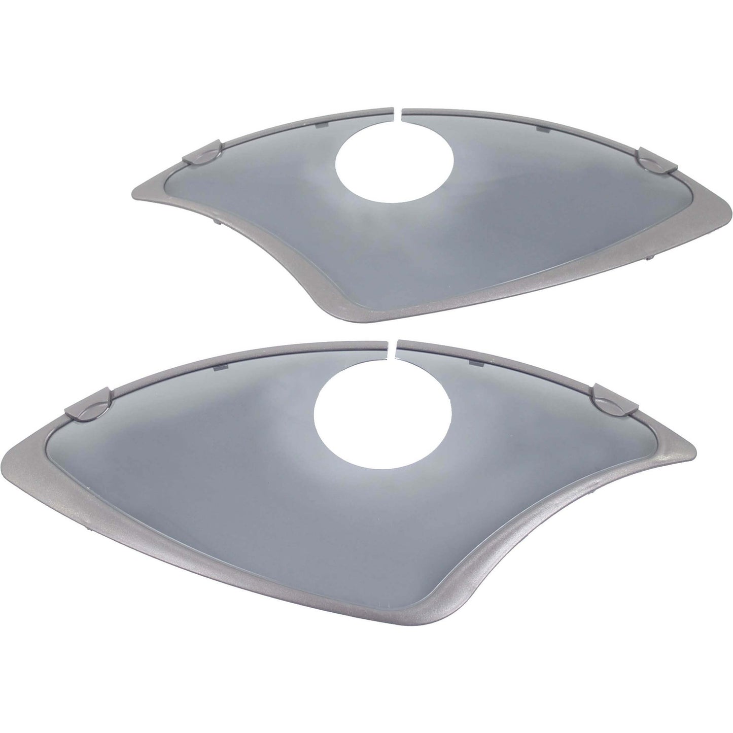 Jasbeschermers 28-5 Hesling Elegance met slotgat en grijze rand