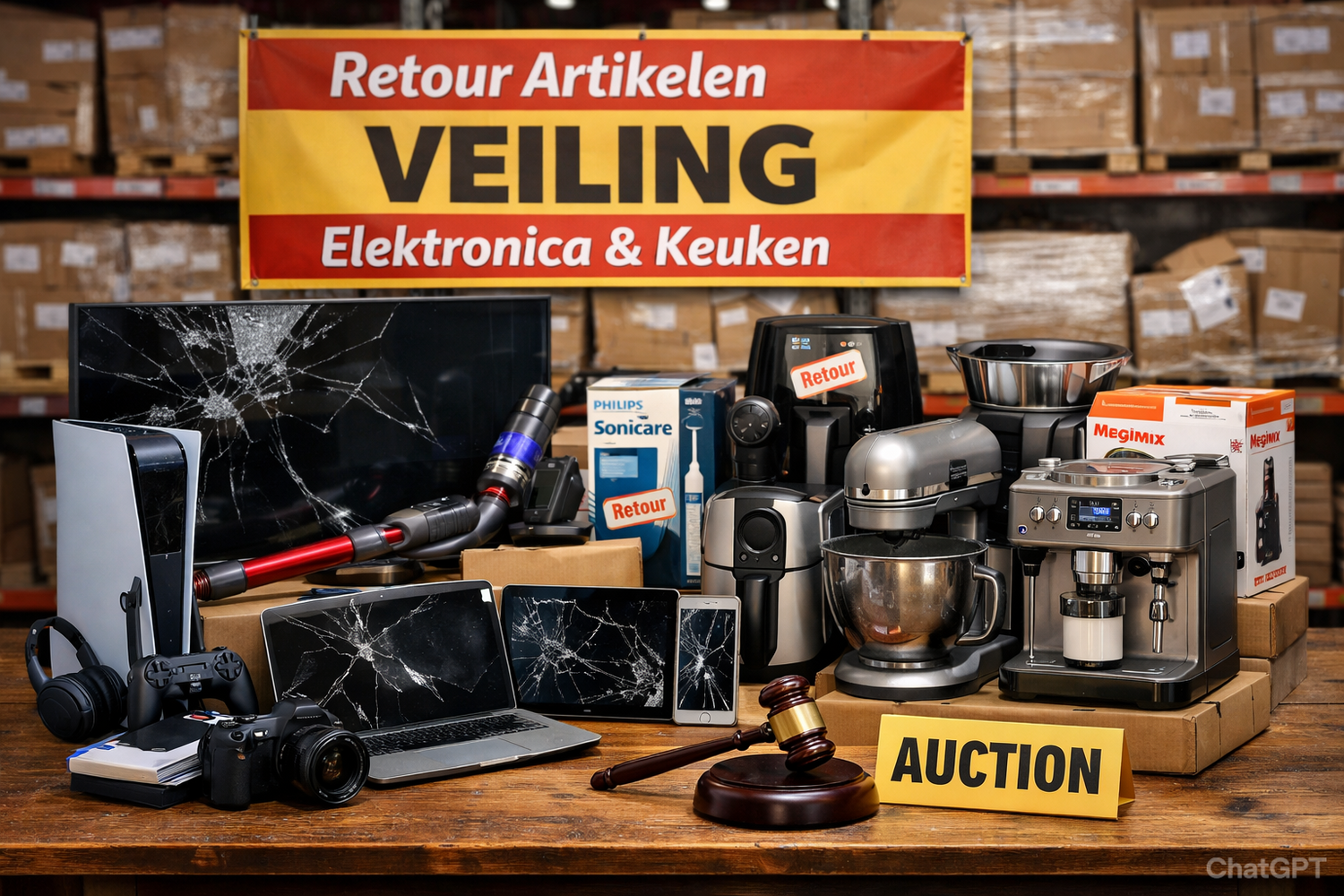 Huishouden en Keuken Veiling