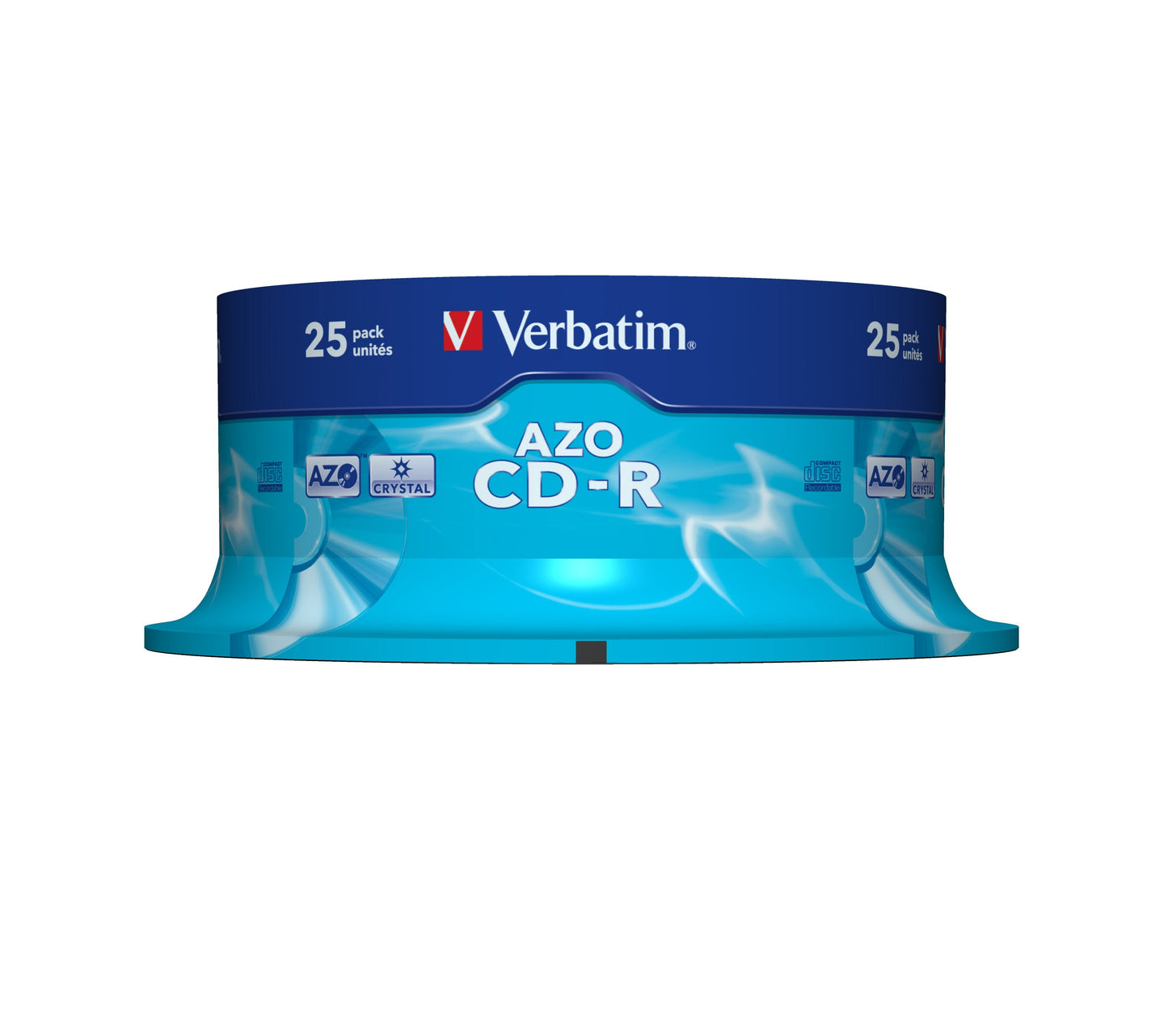 1x25 Verbatim Data Life Plus CD-R 80, 52x Speed, cake box