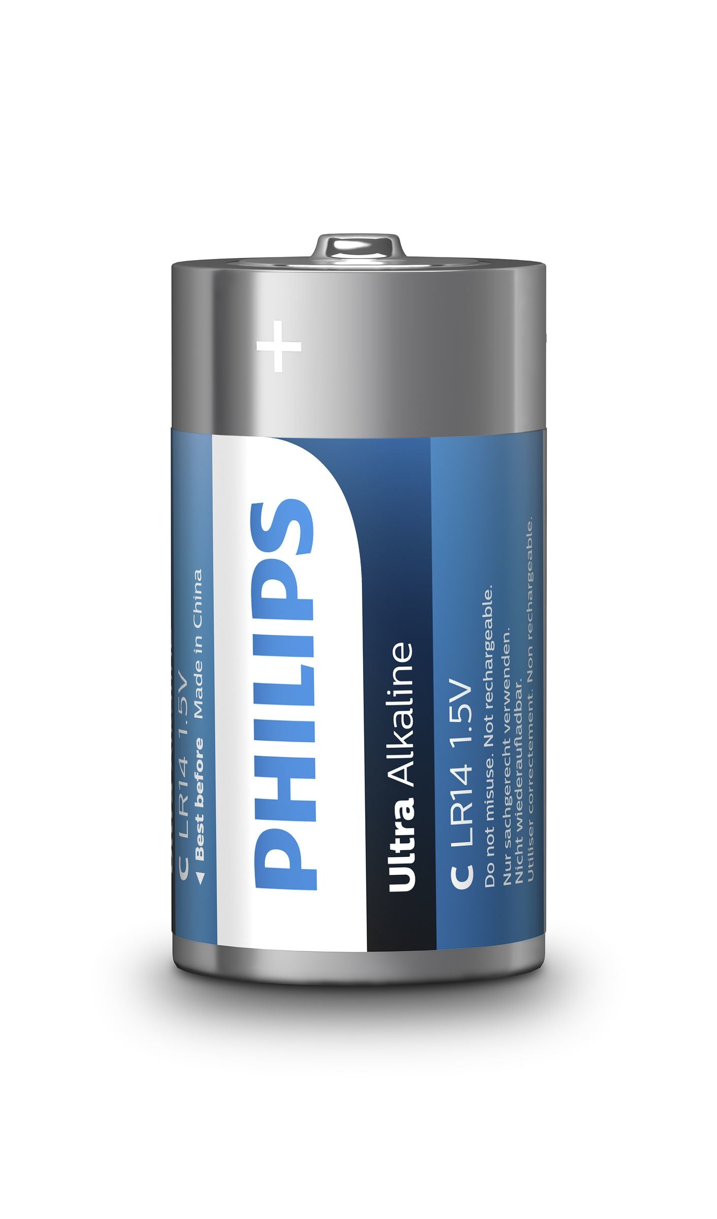 Philips LR14E2B - C batterij - 2 stuks